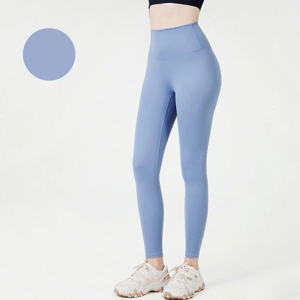 Leggings de yoga - pantalons de sport taille haute pour femmes avec poches latérales