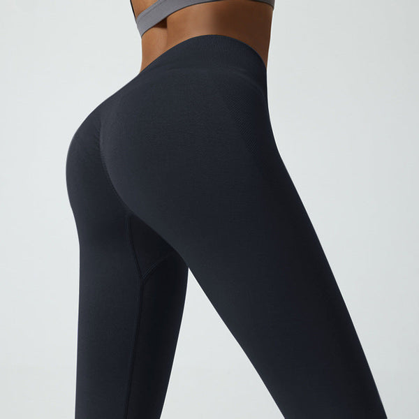 Leggings de yoga sans couture - leggings de sport taille haute pour femmes