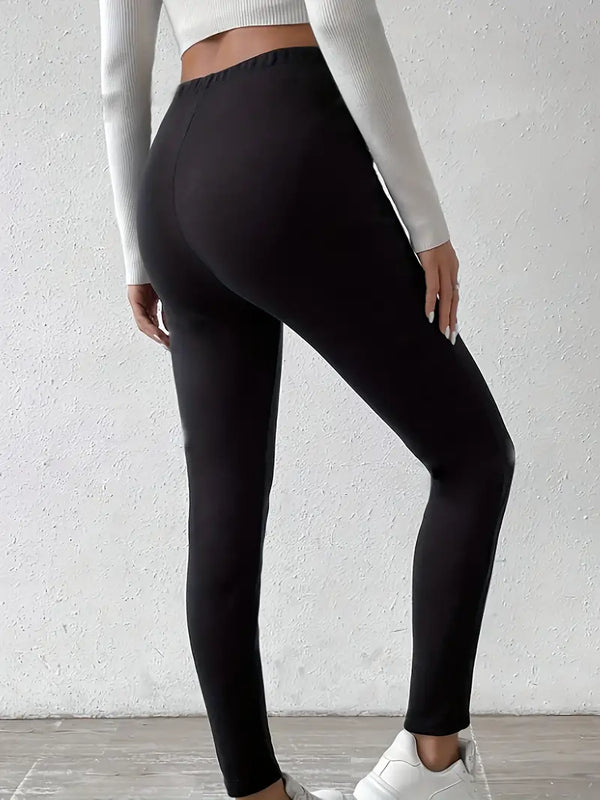 Leggings molletonnés - pantalons d'hiver douillets pour femmes