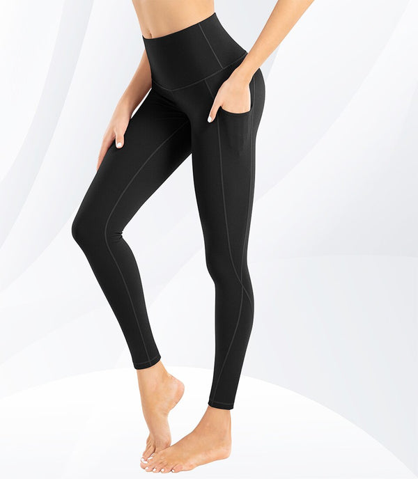 Leggings taille haute - pantalons de sport chic et douillets pour femmes