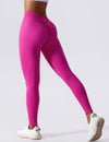 Leggings taille haute pour femmes - pantalons de fitness extensibles et agréables