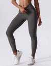 Leggings taille haute pour femmes - pantalons de fitness extensibles et agréables