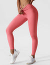 Leggings taille haute pour femmes - pantalons de fitness extensibles et agréables
