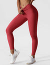 Leggings taille haute pour femmes - pantalons de fitness extensibles et agréables