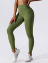 Leggings taille haute pour femmes - pantalons de fitness extensibles et agréables