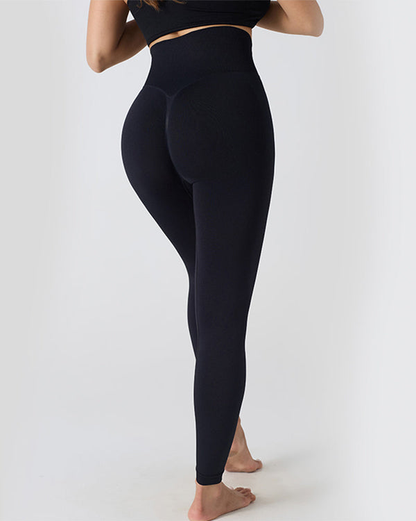 Leggings taille haute sans couture - leggings de fitness et de sport pour femmes