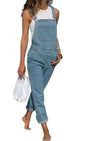 Salopette en denim pour femmes - dungarees chics pour vos sorties décontractées