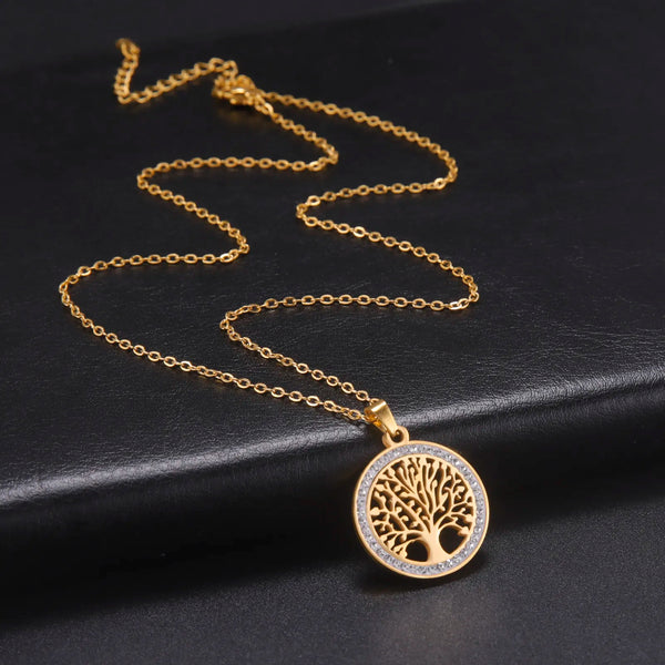 Pendentif arbre de vie - collier élégant pour femmes