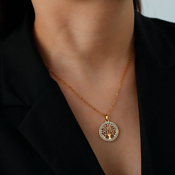Pendentif arbre de vie - collier élégant pour femmes
