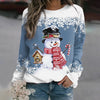 Pull bonhomme de neige - sweater festif pour femmes