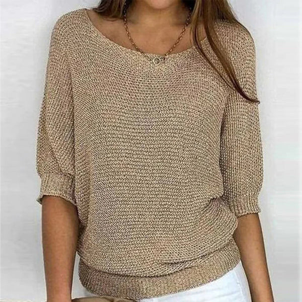 Pull en maille - sweater tendance pour femmes