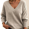Pull over-size tricoté - sweater pour femmes