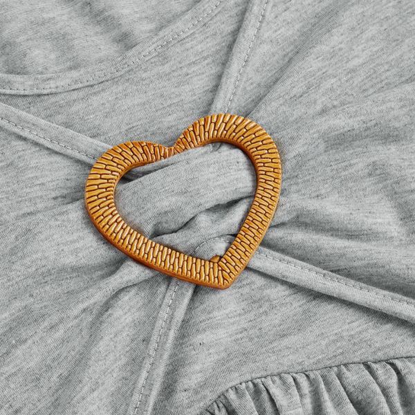 Robe longue à volants - robe décontractée tendance avec poches