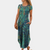 Robe maxi - robe longue pour femmes au motif exquis
