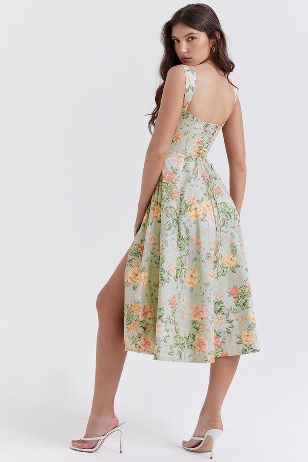 Robe midi florale - une élégante robe d'été pour toutes les occasions