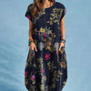 Robe tunique florale - tenue polyvalente pour femmes
