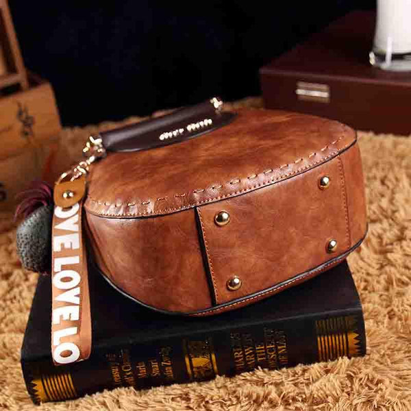 Sac à main en similicuir (PU) - sac à épaule élégant avec charme