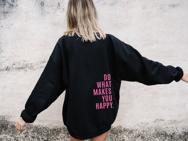 Sweat à capuche - pull décontracté féminin avec message inspirant