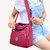 Sac bandoulière femme - compagnon de voyage polyvalent avec de nombreuses poches