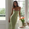 Robe midi florale pour femme - design élégant pour les occasions spéciales, tissu luxueux