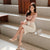 Jupe crayon - design blanc classique taille haute