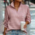 Sweat à capuche zippé pour femmes en rib doux - pull décontracté et stylé pour l’automne et le printemps