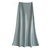 Jupe maxi en satin pour femme - design élégant en a