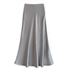 Jupe maxi en satin pour femme - design élégant en a