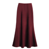Jupe maxi en satin pour femme - design élégant en a
