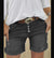Shorts en denim déchirés pour femmes - shorts taille haute tendance