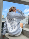 Hoodie femme décontracté - sweat à capuche douillet pour le quotidien