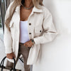 Veste chemise ceinturée pour femmes - outerwear oversize chic