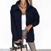 Veste chemise ceinturée pour femmes - outerwear oversize chic