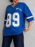 T-shirt oversized style varsity pour femme - coupe décontractée avec des détails sportifs pour un look casual au quotidien