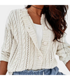 Cardigan tricoté - pull élégant à boutons pour femmes