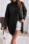 Pull en maille oversize pour femmes - sweat-shirt long et cosy pour un style quotidien élégant
