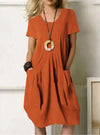 Robe décontractée pour femme avec poches - parfaite pour le quotidien