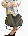 Sac cabas en cuir pour femmes - grand sac spacieux pour un usage quotidien polyvalent