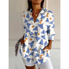 Blouse florale à manches longues pour femmes – tunique légère pour toutes les occasions