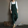 Salopettes en velours côtelé pour femmes - overalls vintage stylés pour la détente quotidienne