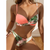 Ensemble de maillot de bain femme en 2 pièces - maillot fleuri chic pour vos vacances d'été
