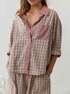 Ensemble de pyjamas féminin 2 pièces - tenue décontractée pour des soirées cozy
