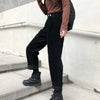 Pantalons en velours côtelé pour femmes - modèle taille haute - pantalons larges polyvalents pour un usage quotidien