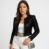 Veste à paillettes pour femmes - blazer élégant et glamour pour vos soirées