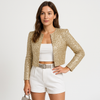 Veste à paillettes pour femmes - blazer élégant et glamour pour vos soirées