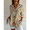 Blouse florale à manches longues pour femmes – tunique légère pour toutes les occasions