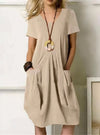 Robe décontractée pour femme avec poches - parfaite pour le quotidien