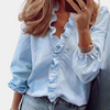 Blouse rembourrée femme – haut classique et décontracté en coton doux