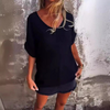 Blouse légère à col en v pour femmes - style décontracté chic pour les journées d'été