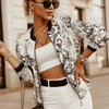 Veste bomber femme légère à imprimé fleuri – pour les journées décontractées et les sorties en soirée